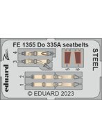 エデュアルド EDUFE1355 1/48 Do335A シートベルト （ステンレス製） （タミヤ用）