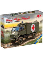ICM 35138 1/35 ウニモグ S404 ドイツ軍救急車