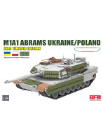 RFM5106 1/35 M1A1 エイブラムス ウクライナ/ポーランド軍w/コンタークト1 ERA 2 in 1