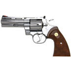 COLT PYTHON.357magnum 4inch R-model stainlessFinish GasGun