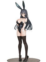 「黒バニー後輩ちゃん（素顔ver.）」illustrated by イコモチ 1/7スケール 塗装済み完成品フィギュア