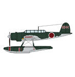 1/72 愛知 E13A1 零式水上偵察機 11型 ‘金剛搭載機’ w/カタパルト