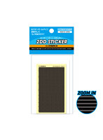 2DD ステッカー 02 ストライプ M（1枚入）