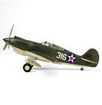 1/72 アメリカ軍 P-40B ホーク 81A-2 第47追撃飛行隊 ケネス・テイラー 機体番号316/15P 1941年12月7日 真珠湾 完成品