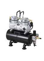 エアテックス AIRTEX 2気筒・大容量タンク搭載 ハイスペックコンプレッサー APC006D