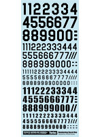 ナンバリングデカールネオ ブラック
