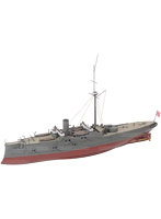 1/500 日本海軍 二等巡洋艦 松島 レジン＆メタルキット