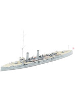 1/700 日英海軍装備セット ＋ 日本海軍 三等巡洋艦 明石 真鍮製ネームプレート付 組み立てキット