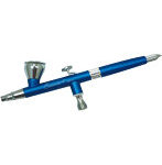 エアブラシ ビューティ4＋ 0.2mm =コスモ=青