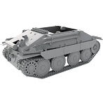 サンダーモデル 1/35 ドイツ軍 ベルゲヘッツァー 戦車回収車前期型 （限定版）