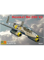RSモデル 1/72 ドイツ空軍 ハインケル He-280 V2 1943