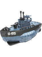 デフォルメプラモデルシリーズ ミリタリー U-05型サブマリン 戦闘員フィギュア（ブルー）付