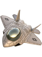 デフォルメプラモデルシリーズ ミリタリー ステルスファイター 戦闘員フィギュア（タン）付