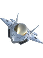 デフォルメプラモデルシリーズ ミリタリー ステルスファイター 戦闘員フィギュア（グレー）付