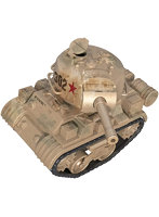 デフォルメプラモデルシリーズ ミリタリー T-34型タンク 戦闘員フィギュア（タン）付