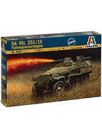 イタレリ 1/72 WW.II ドイツ軍 Sd.Kfz.251/16 ハーフトラック火炎放射型