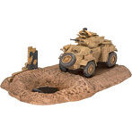 ドイツレベル 1/76 イギリス陸軍 ハンバーMk.II 装甲車