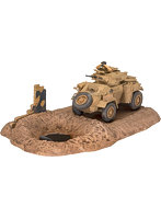 ドイツレベル 1/76 イギリス陸軍 ハンバーMk.II 装甲車