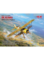 ICM 1/32 イタリア空軍 フィアット CR.42 ファルコ