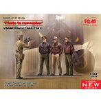 ICM 1/32 USAAF パイロット （1944-1945） 記念撮影