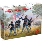 ICM 1/35 アメリカ南北戦争 北軍歩兵＃2
