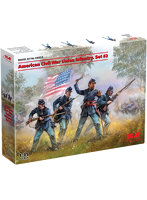 ICM 1/35 アメリカ南北戦争 北軍歩兵＃2