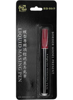 BD0049-R ボーダーモデル リキッド マスキングペン レッド