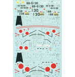 1/48 航空自衛隊 F-1/T-2 飛行隊コレクション＃2 デカール
