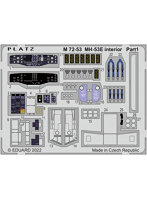 1/72 MH-53E シードラゴン エッチングパーツ コクピット用