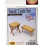 1/24 Small Table Set 小さなテーブルセット2ヶ入