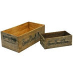1/24 Wooden Box SetA 木箱2ヶ入