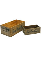 1/24 Wooden Box SetA 木箱2ヶ入
