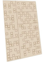 グリーンスタッフワールド ステンシルシート デジタルカモ