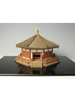 小林工芸 木製建築模型 1/100 法隆寺 夢殿 （リニューアル版）