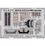 1/72 フォッケウルフ Fw190A用 エッチング（内装）＆スワスチカデカールセット