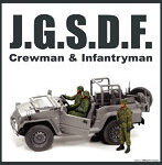 モノクローム 1/35 陸上自衛隊車輌搭乗員セットNo.01
