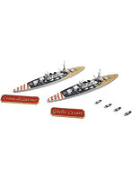 1/2000 イタリア海軍 コンテ・ディ・カヴール級戦艦 2隻セット