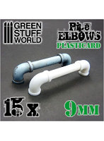 グリーンスタッフワールド ［GSWD-63］配管継ぎ手 90度/9mm/15個入