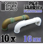 グリーンスタッフワールド ［GSWD-64］配管継ぎ手 90度/16mm/10個入