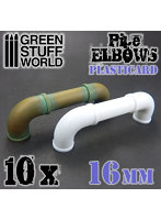 グリーンスタッフワールド ［GSWD-64］配管継ぎ手 90度/16mm/10個入