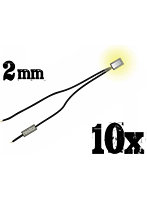 グリーンスタッフワールド ［GSWD-79］LEDライト 暖かみのある白 2mm 10個入