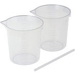 【再販】ビーカーセット 500ml 2pcs