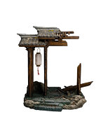 モージングトイズ 1/12 溯垣（スーユアン）古代山門遺構 ジオラマベース