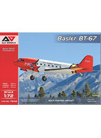 MVS72042 1/72 ベイズラーBT-67双発旅客（A＆Amodels）