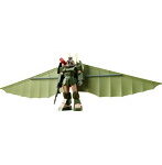 COMBAT ARMORS MAX25 1/72 Scale 太陽の牙ダグラム ソルティック H8 ラウンドフェイサー ハングライダー装着タイプ