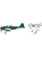 日本海軍艦載機セット2（戦時後期）