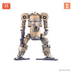 1/35 III号人型重機 後期生産型 ダークイエロー