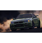 1/24 インチアップディスクシリーズ No.285スカイラインGT-R V-specII Nur （NISMOフロントエアロバンパー付き） BNR34型