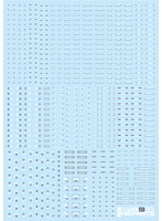 1/144 RB03 コーションデカール ホワイト＆グレー（1枚入）