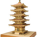 1/75 羽黒山五重塔